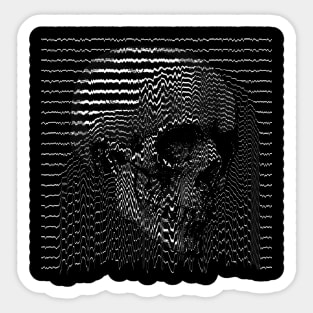 Skull Graphic Design Logo Tee Sticker